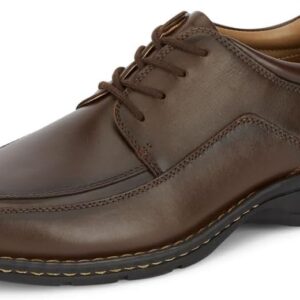 Men’s Casual Leather Oxford Shoes – Lightweight Everyday Formal Shoes