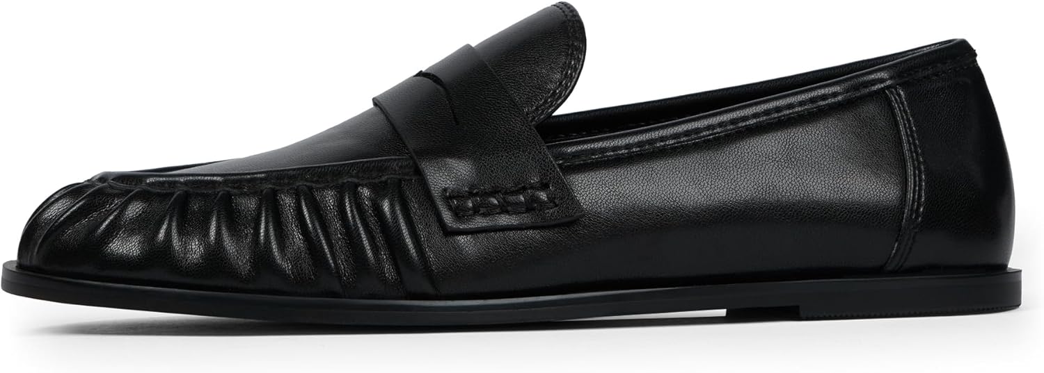 Women’s Penny Loafer Flats – Slip-On Casual Business Shoes