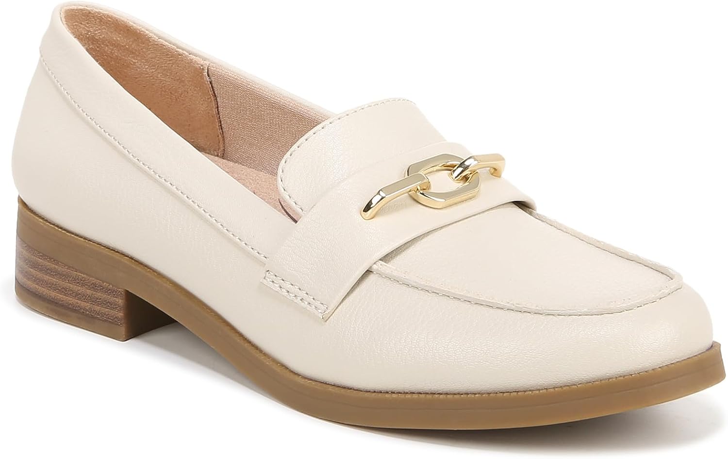 Women’s Perforated Breathable Penny Loafers – Lightweight Dress Flats