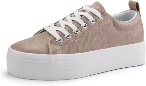 Lace-Up Platform Sneakers Casual Comfortable Fashion Shoes