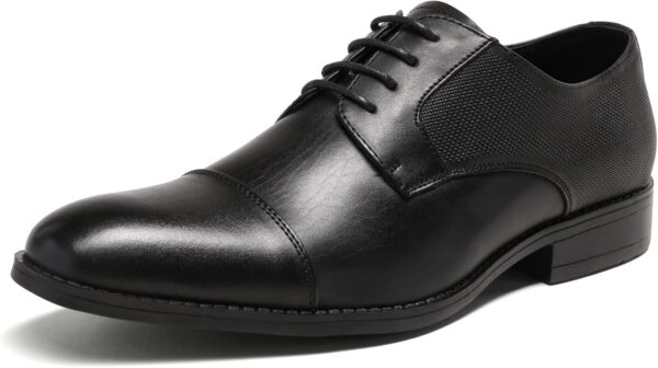 Men’s Classic Oxford Dress Shoes – Formal Business Lace-Up Style
